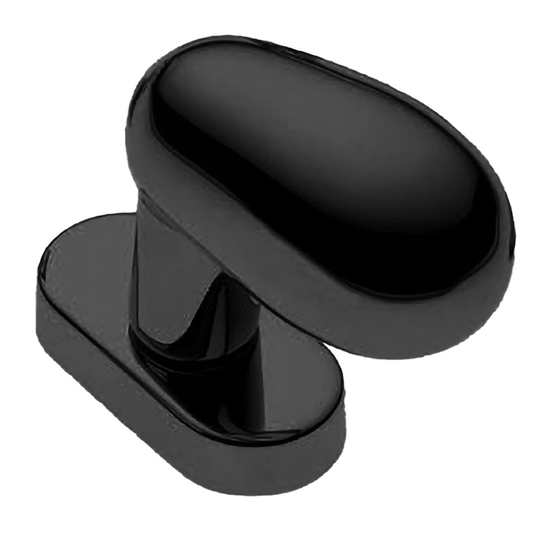 Ручка оконная UOVO W1 NERO, цвет - черный фото купить Астана