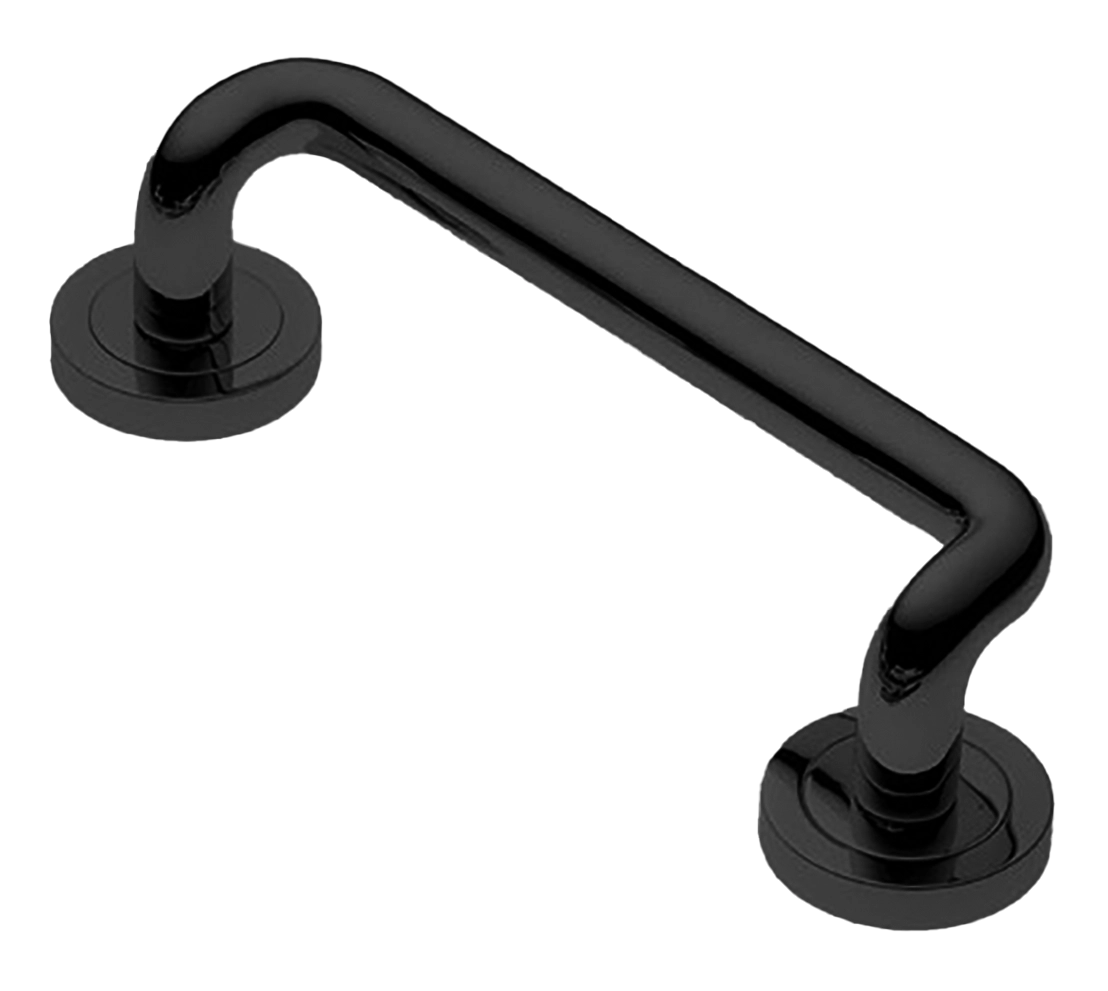 Ручка-скоба SNAKE PH NERO, цвет - черный фото купить Астана