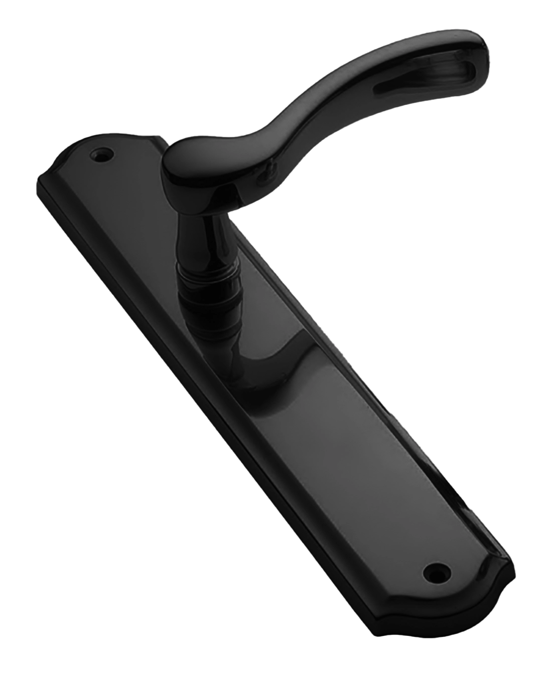 Ручка на планке ERICA PL NERO, цвет - черный фото купить Астана