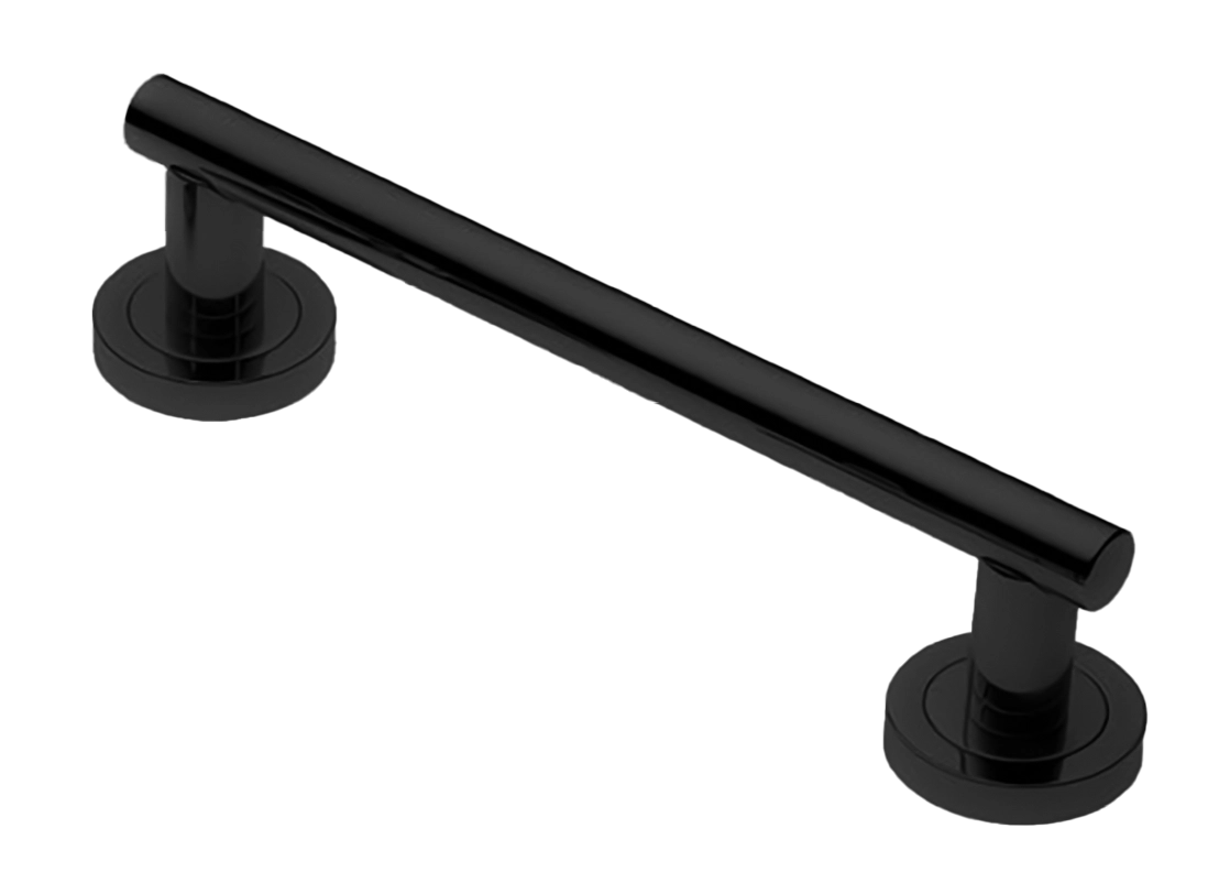 Ручка-скоба CALLA PH 200MM NERO, цвет - черный фото купить Астана