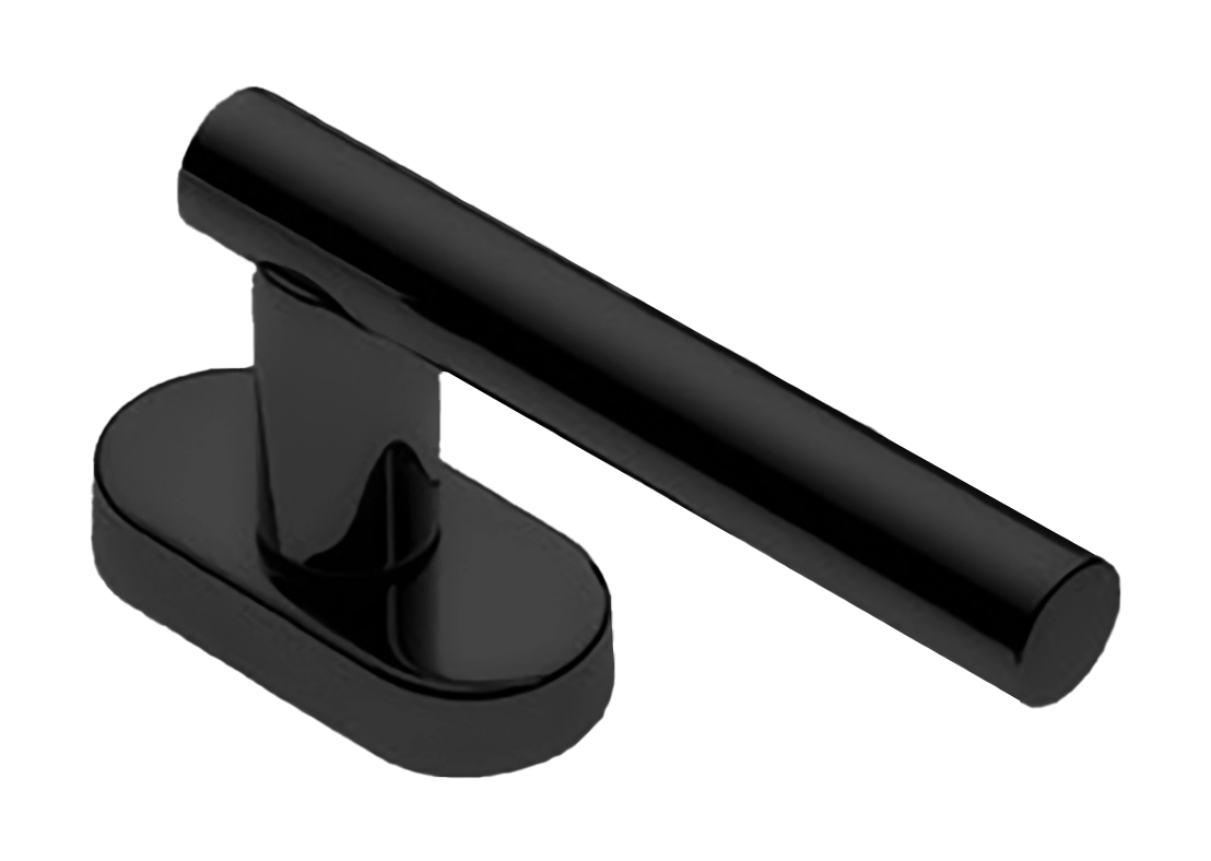 Ручка оконная CALLA W1 NERO, цвет - черный фото купить Астана