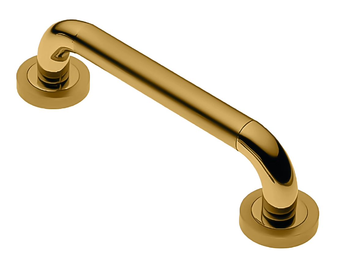 Ручка-скоба GAVANA PH OSA/OTL, цвет - матовое золото/золото фото купить Астана