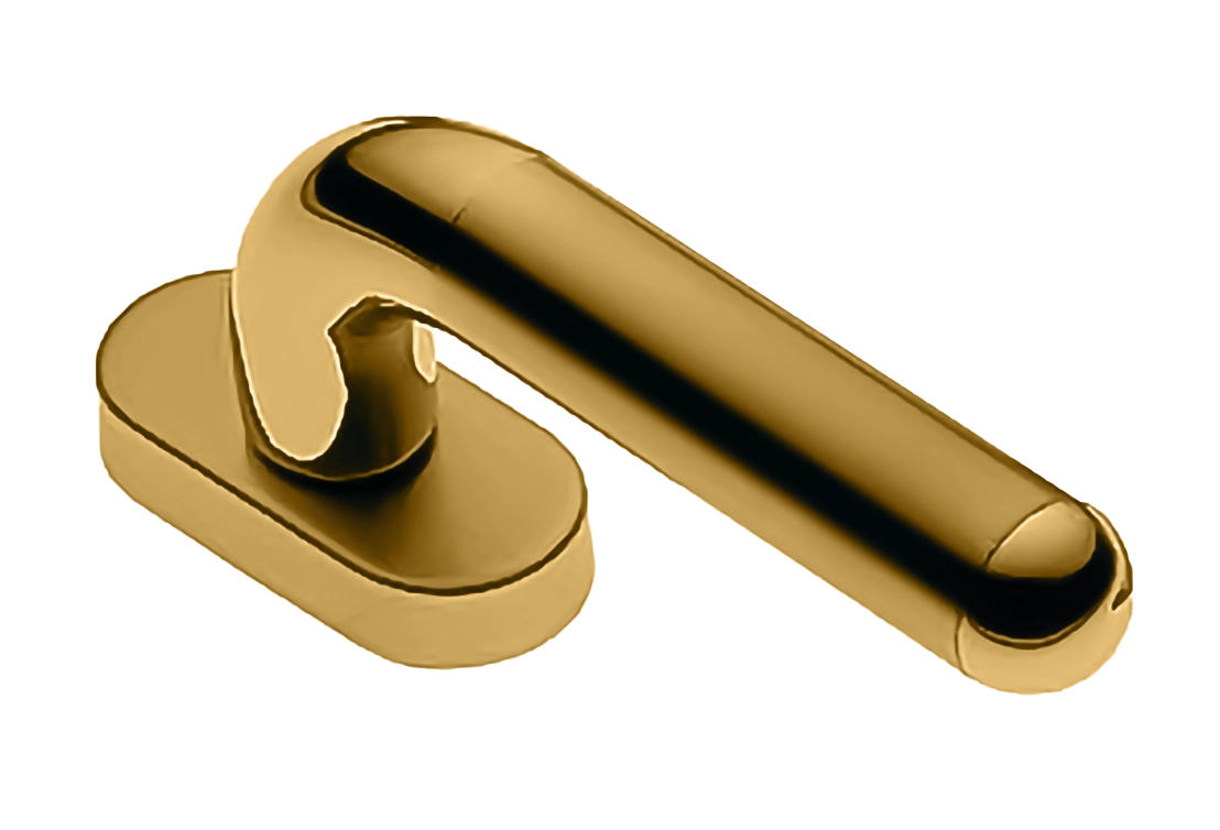Ручка оконная GAVANA W1 OTL, цвет - золото фото купить Астана