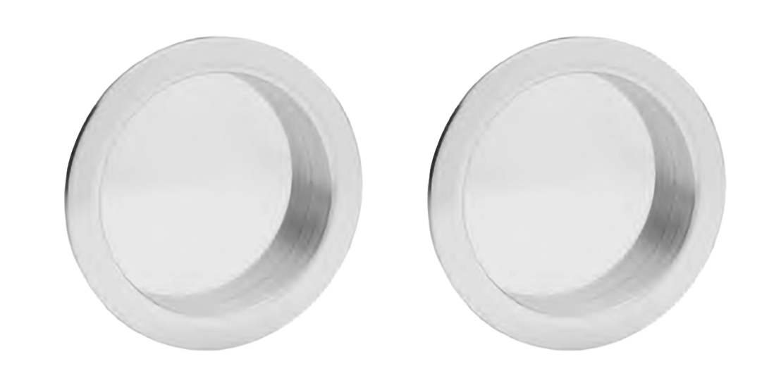 Ручка для раздвижной двери ART.54 CRO стандартная и под цилиндр, цвет - хром фото купить Астана