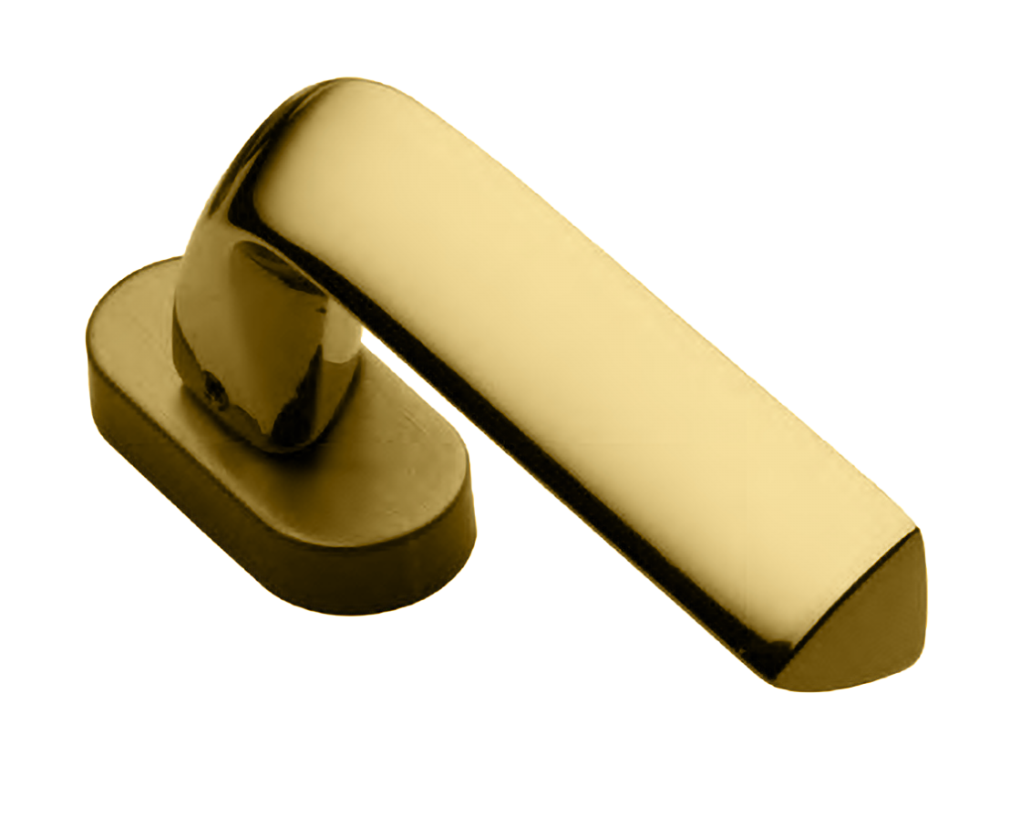 Ручка оконная MATRIX W1 OTL, цвет - золото фото купить Астана