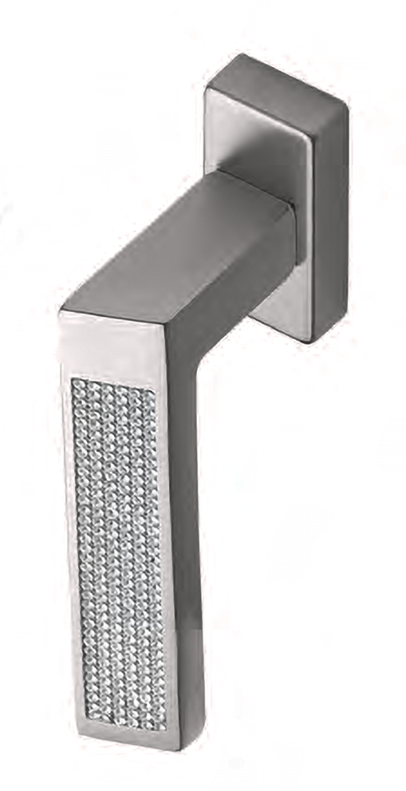 Ручка оконная DOLCE VITA W1 NIN с 4-х позицион. механизмом, цвет черный никель фото купить в Астане