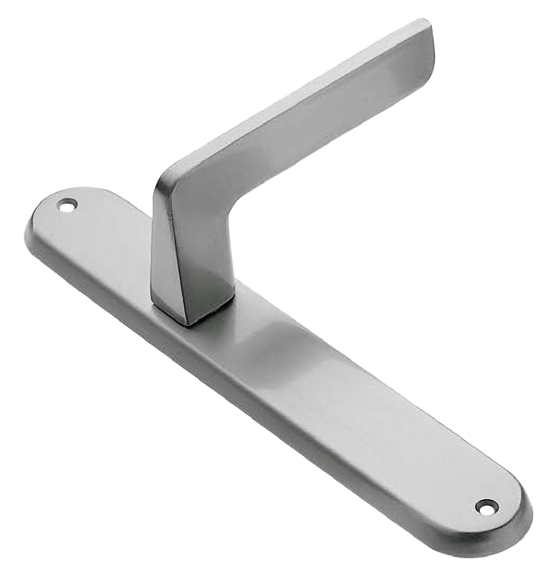 Ручка дверная на планке ROCK PL CSA, цвет матовый хром, латунь фото купить в Астане