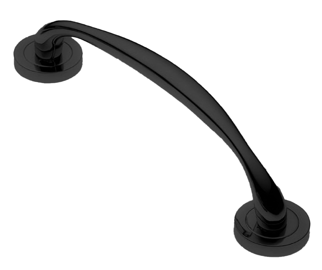 Ручка-скоба LEON PH NERO, цвет - черный фото купить в Астане