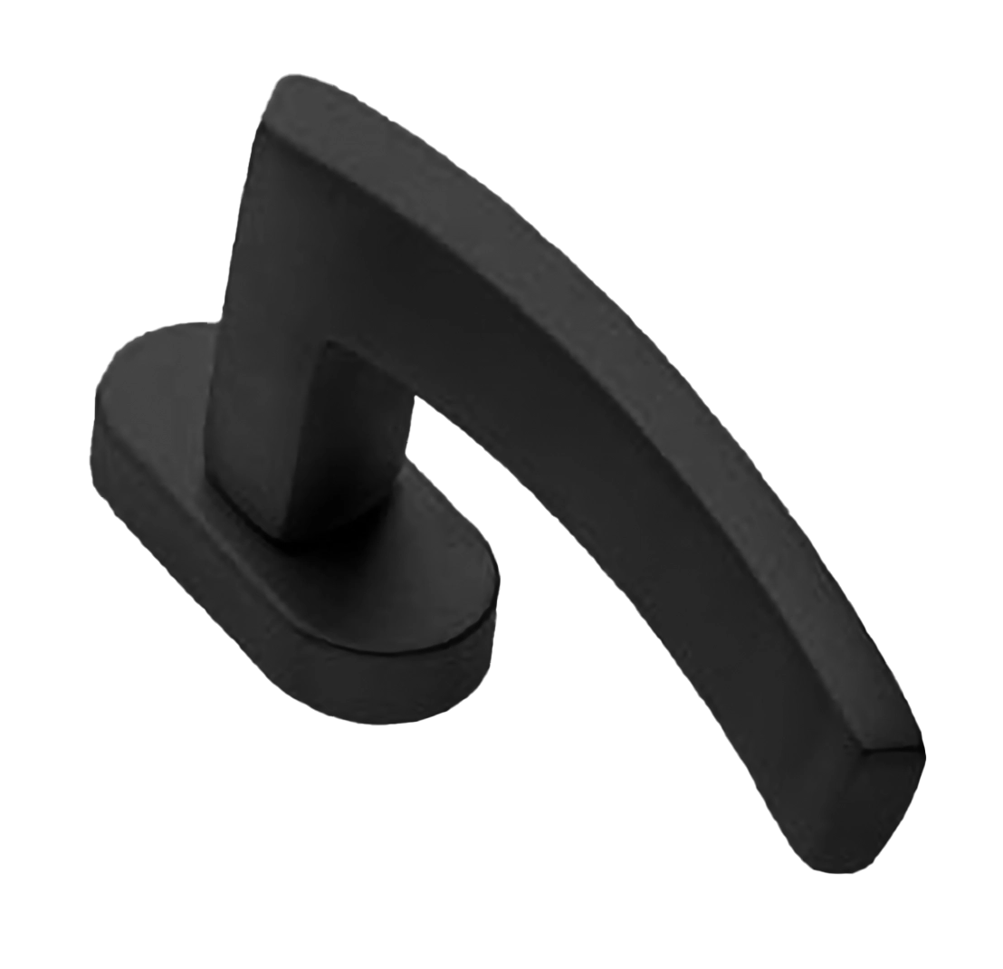 Ручка оконная WIND W1 NERO, цвет - черный фото купить в Астане