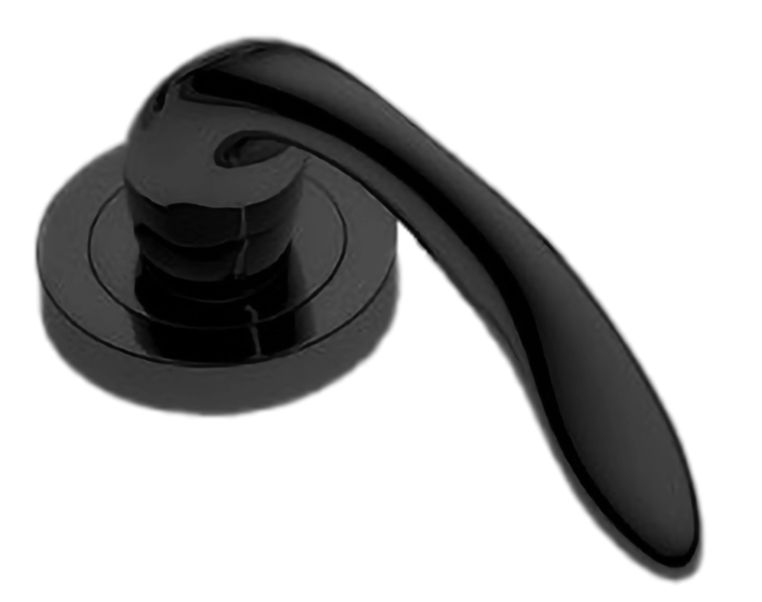 Ручка оконная LEON W1 NERO, цвет - черный фото купить в Астане