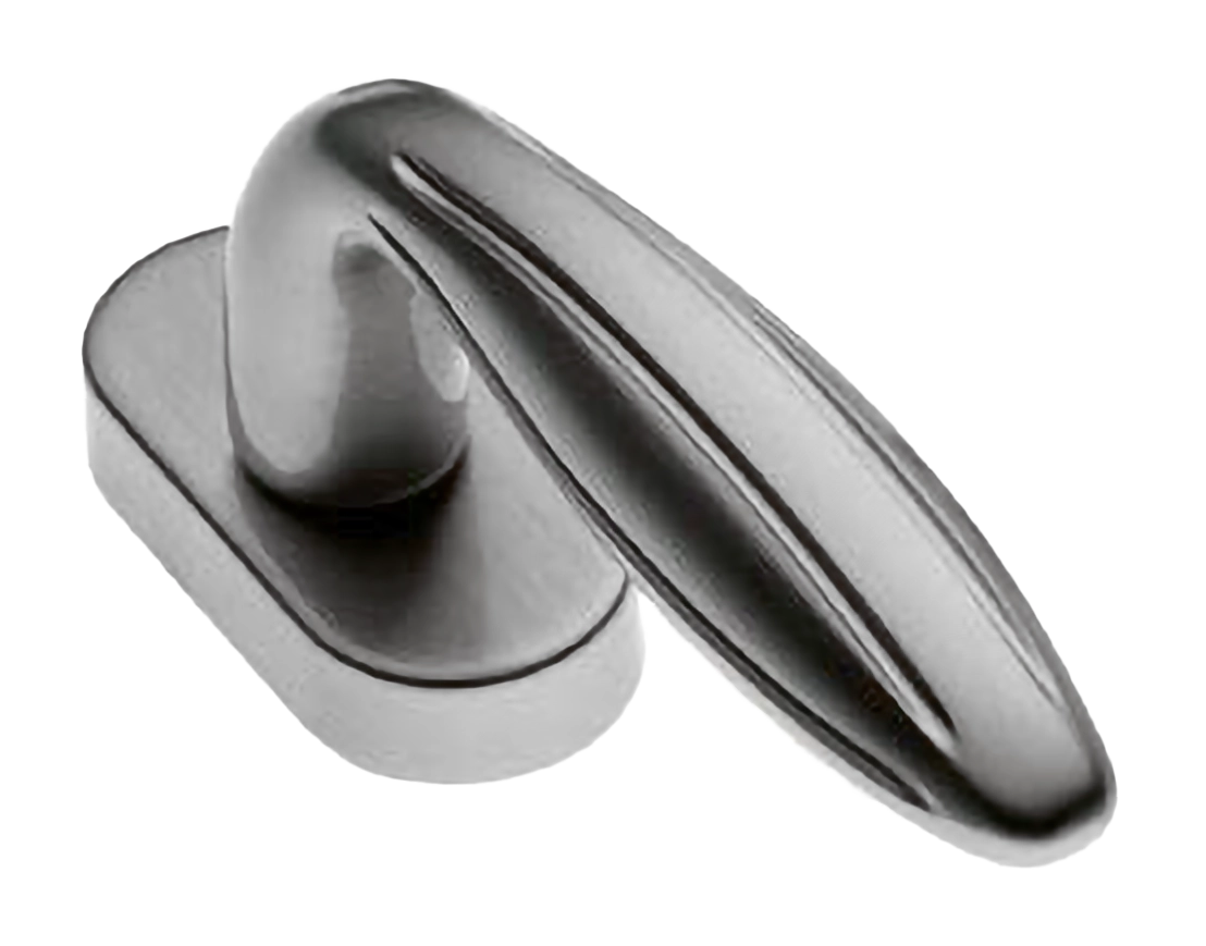 Ручка оконная BUD W1 CSA, цвет - матовый хром фото купить в Астане