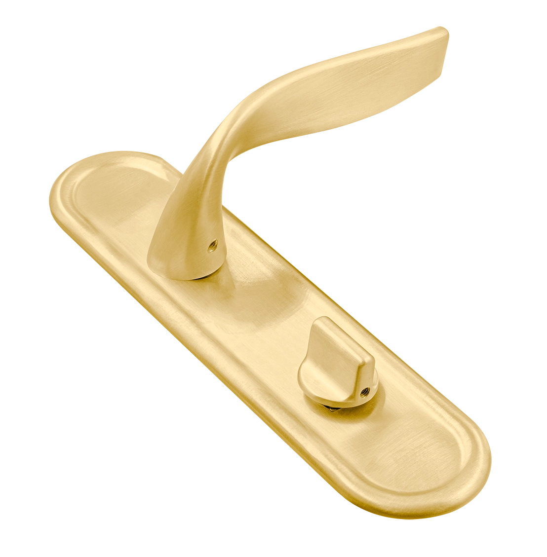 Ручка дверная SKYSCRAPER PLR AH на планке, цвет Осенний мёд/Autumn Honey фото купить Астана