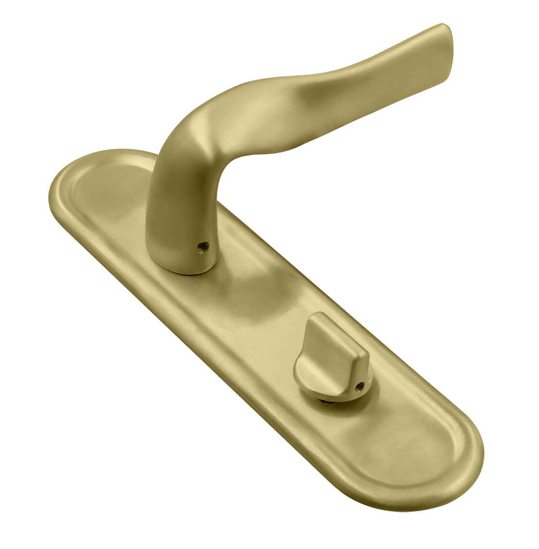 Ручка дверная LVB PLR AH на планке, цвет Осенний мёд/Autumn Honey фото купить Астана