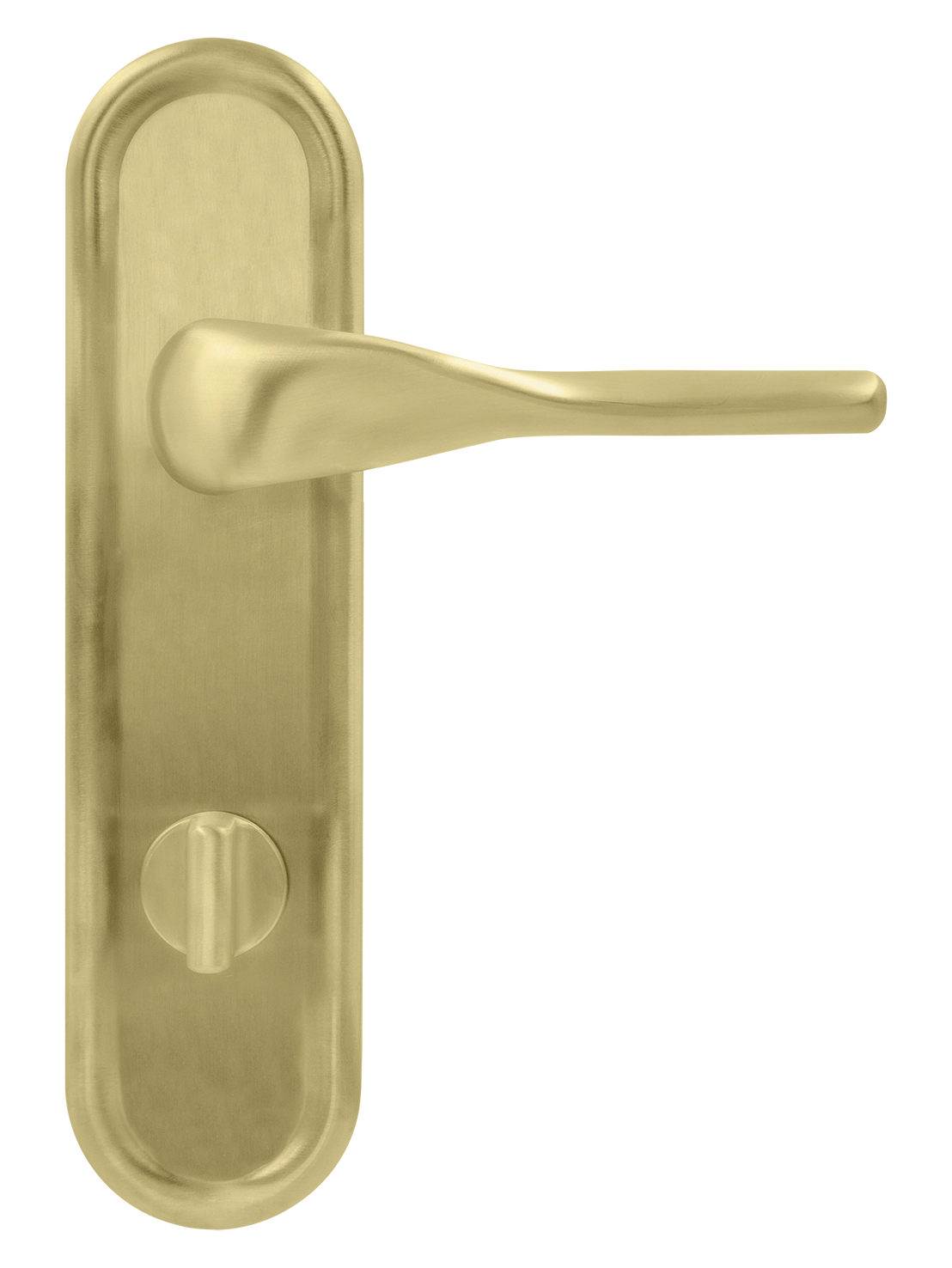 Ручка дверная LVB PLR AH на планке, цвет Осенний мёд/Autumn Honey фото купить в Астане