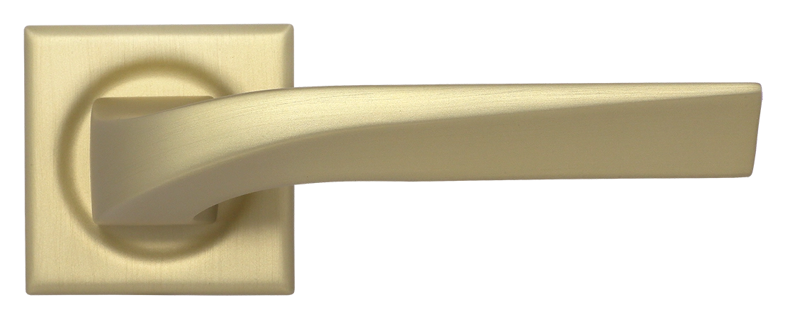 Ручка дверная WD CONCERT HALL S7 AH на квадратной розетке, цвет Осенний мёд/Autumn Honey фото купить в Астане