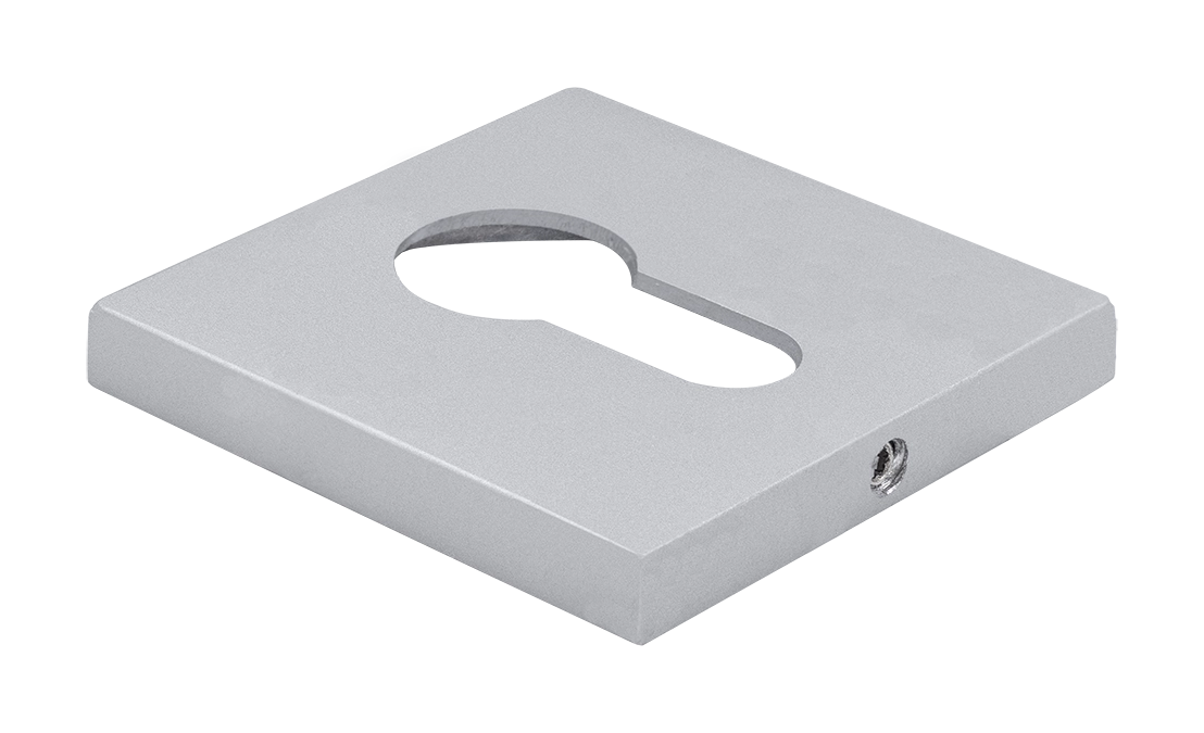 Накладка на замок MH-KH-S6 ASC под евроцилиндр, цвет анодированный матовый хром фото купить Астана