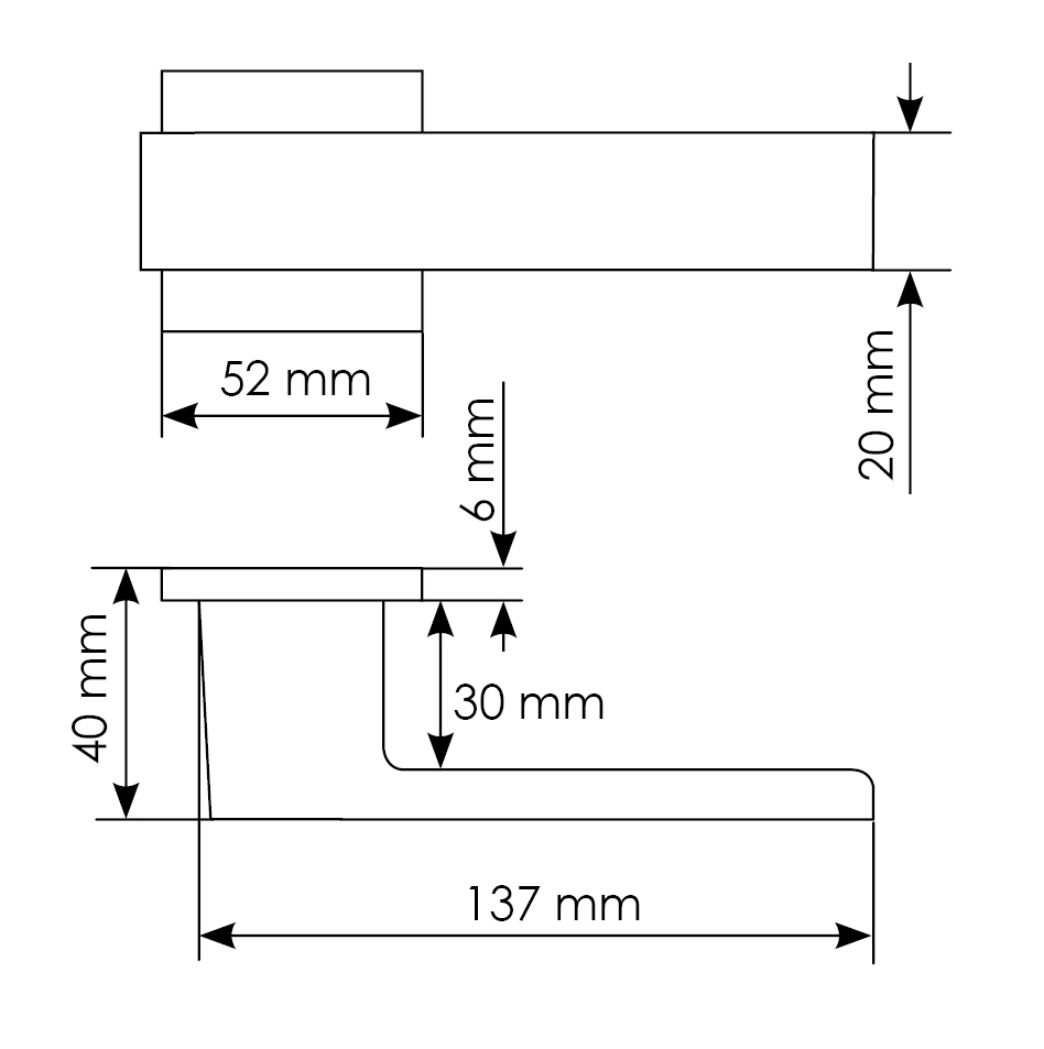 Комплект дверных ручек MH-56-S6 BL + завертка сантехническая MH-WC-S6 BL + защёлка бесшумная M1895 BL + петли врезные универсальные MSN 100X70X2.5-4BB BL (2шт), цвет черный фото купить в Астане