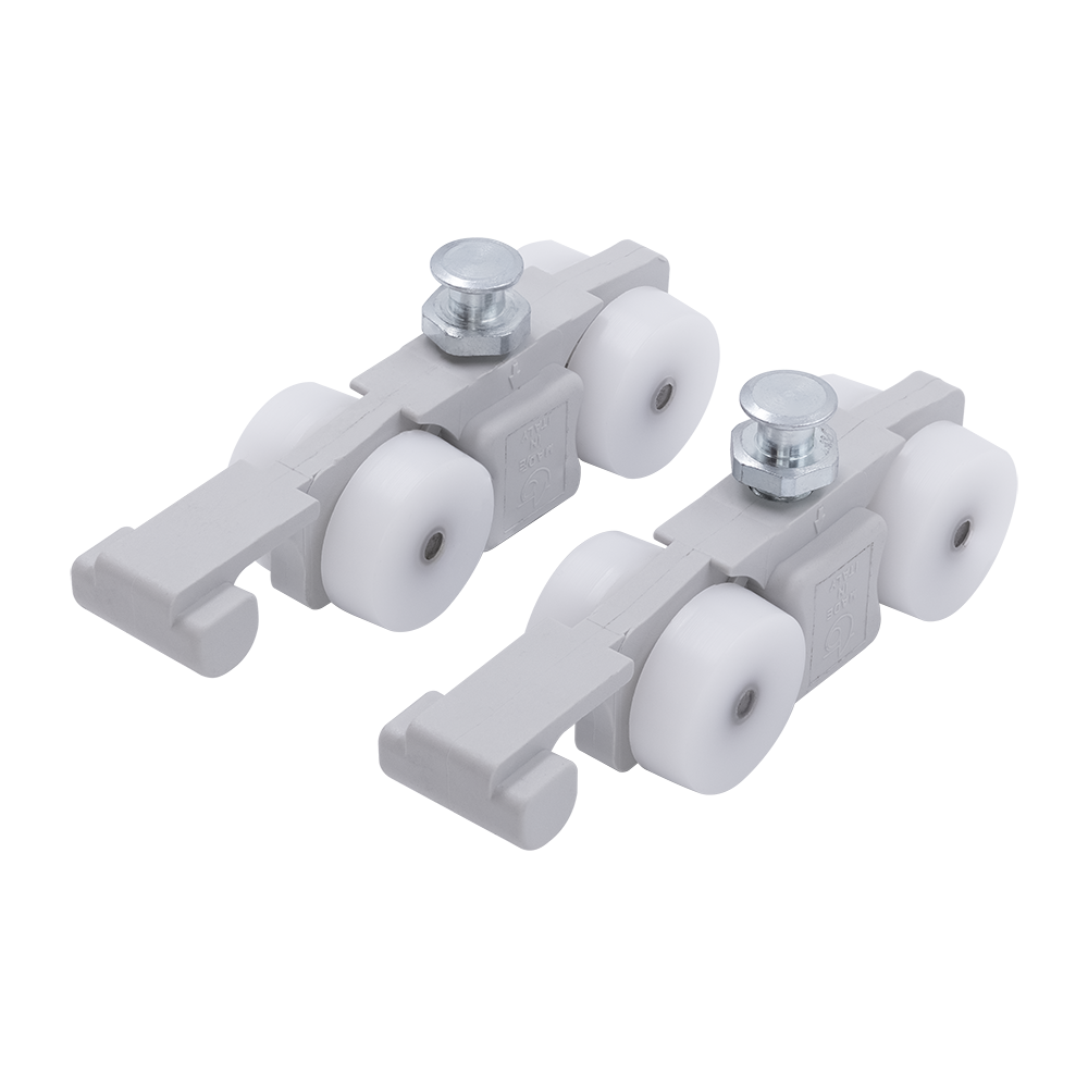 Комплект ролик-стопор SLIDING SET 1-SO 40kg NEW для синхр. открывания, дверь до 40кг фото фурнитура Астана