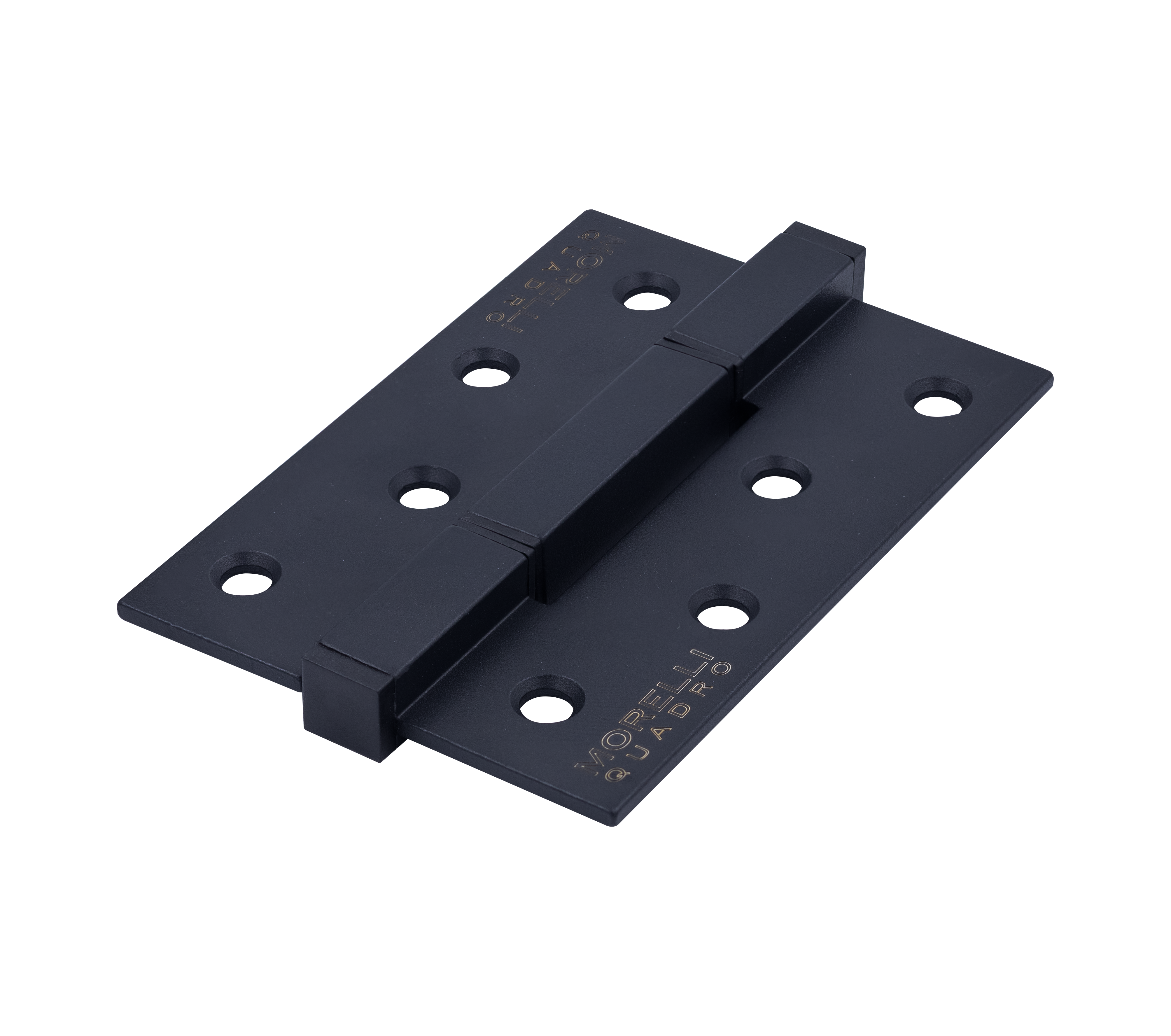 Петля QUADRO-2 BL врезная на квадратной оси, цвет черный фото купить Астана