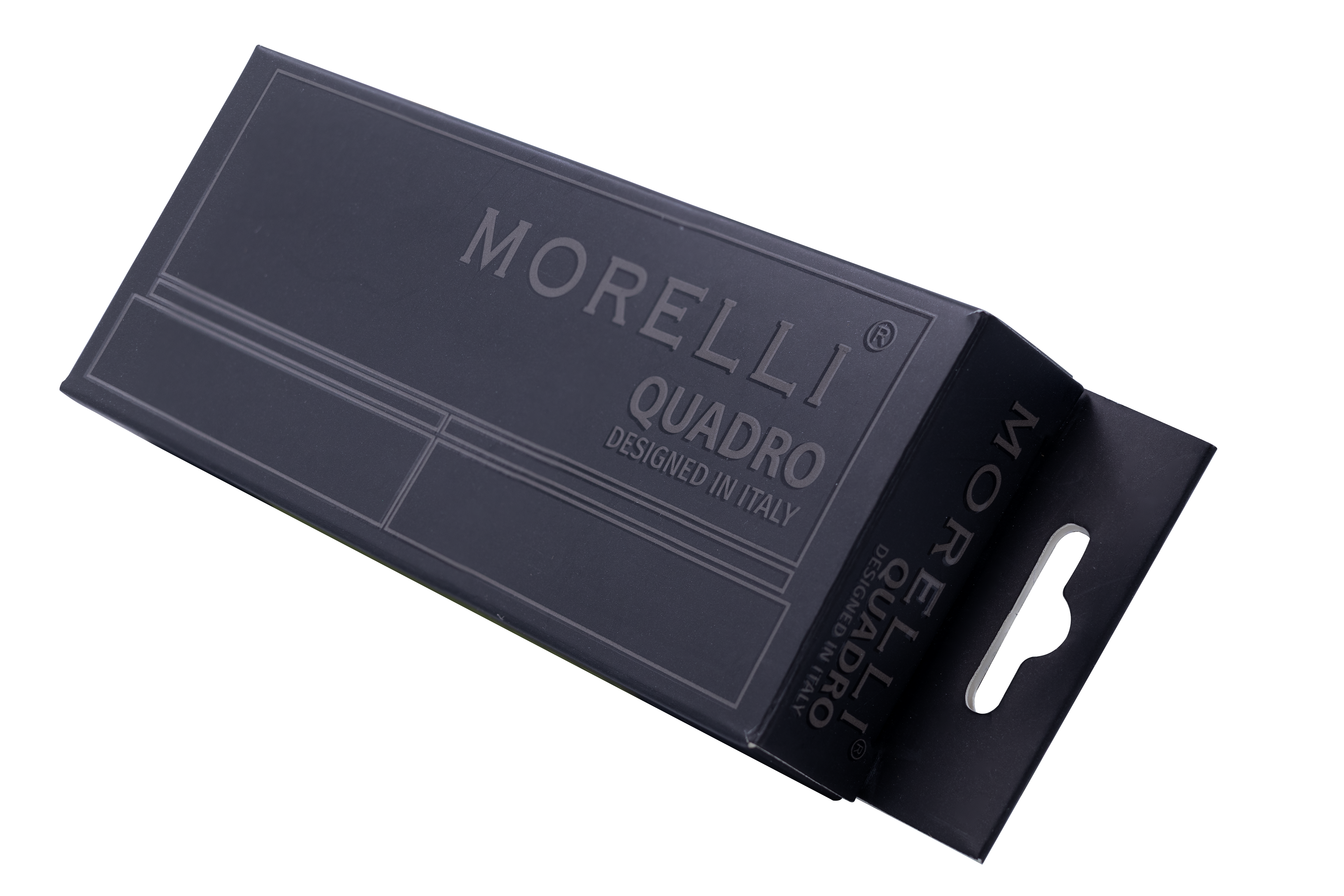 Петля QUADRO-2 BL врезная на квадратной оси, цвет черный фото morelli Астана