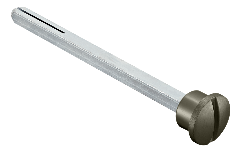 Четырехгранник LUX-SPINDLE-WC 110 ANT 110мм с кнопкой, цвет антрацит фото купить Астана