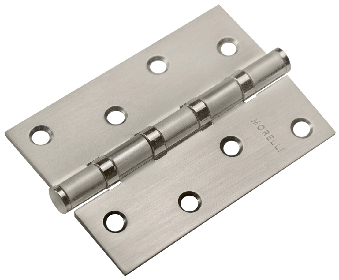 Петля карточная универсальная MSN 100X70X2.5-4BB MSN с подшипником стальная, врезная, цвет матовый сатинированный никель, сталь фото 1 Петля карточная универсальная MSN 100X70X2.5-4BB MSN с подшипником стальная, врезная, цвет матовый сатинированный никель, сталь фото купить Астана