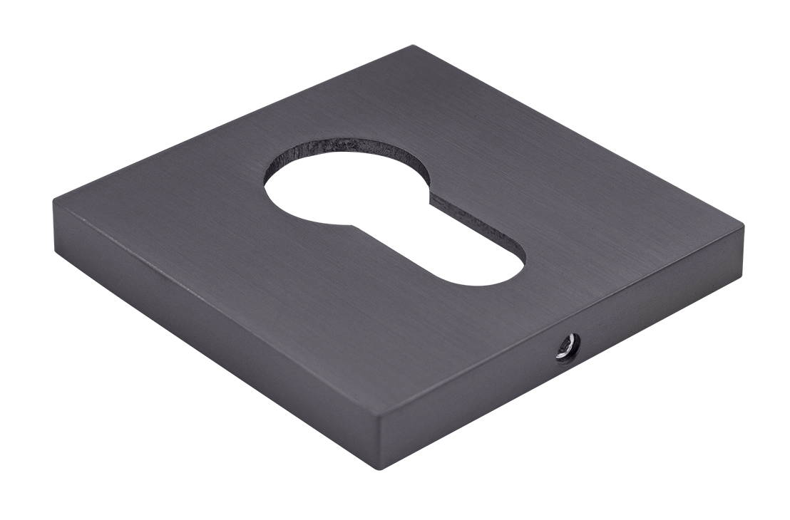 Накладка на замок MH-KH-S6 GR под евроцилиндр, цвет graphite фото купить Астана