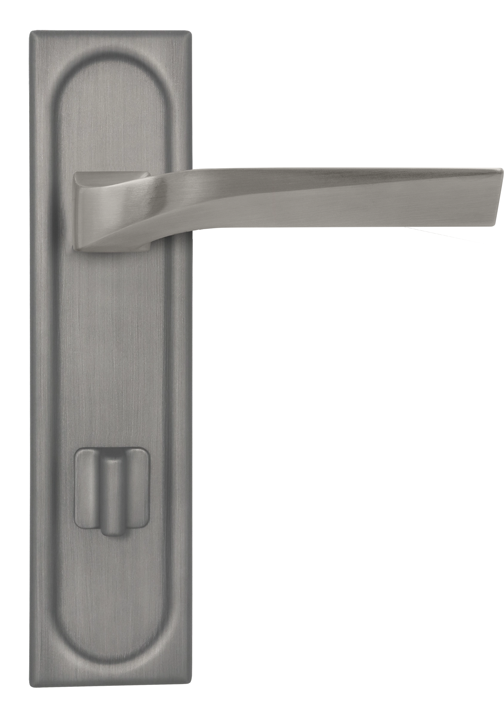 Ручка дверная WD CONCERT HALL PLS WF на планке, цвет Зимняя стужа/Winter Frost фото купить в Астане