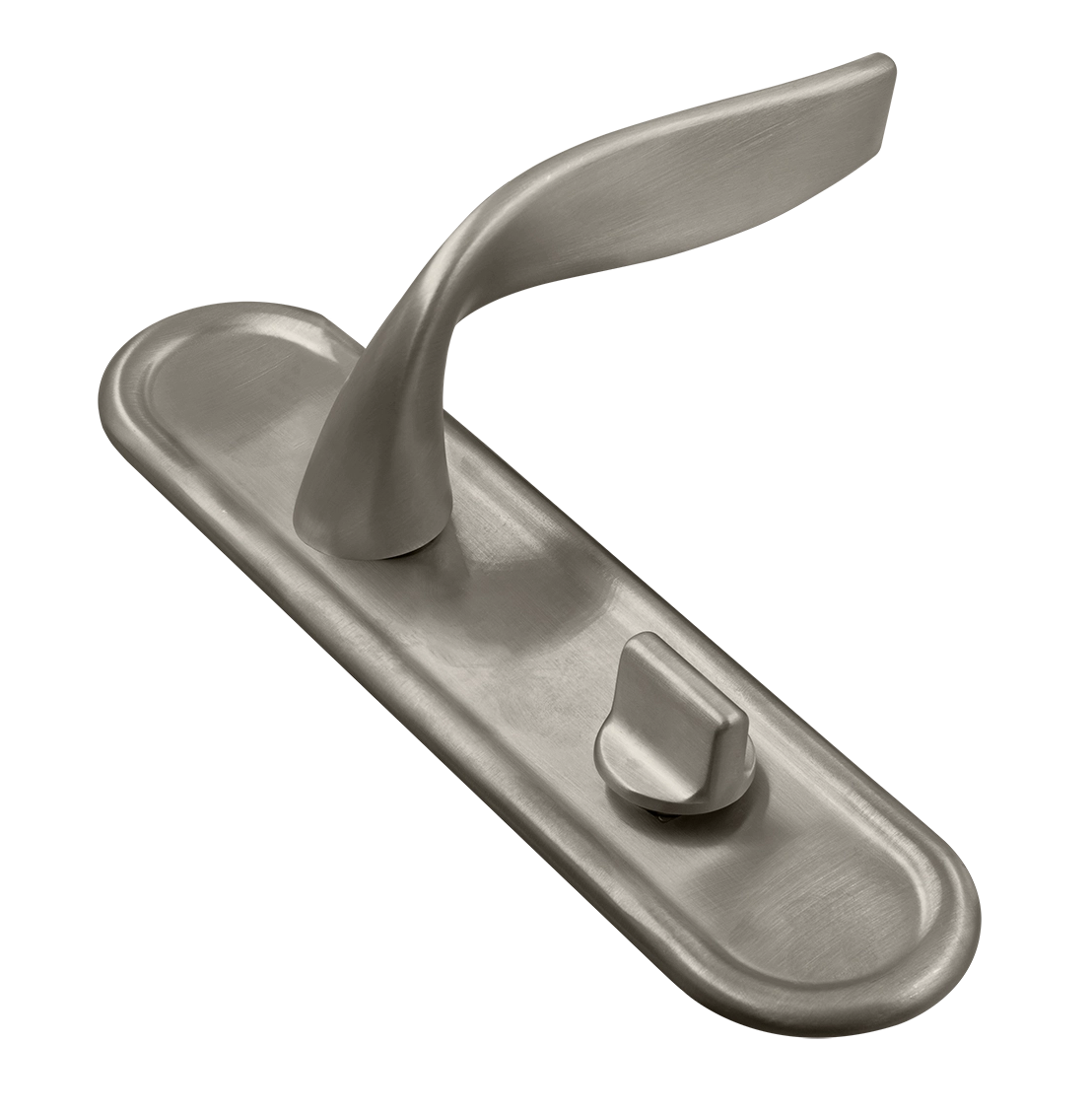 Ручка дверная SKYSCRAPER PLR SMI на планке, цвет Весенняя дымка/Spring Mist фото купить Астана