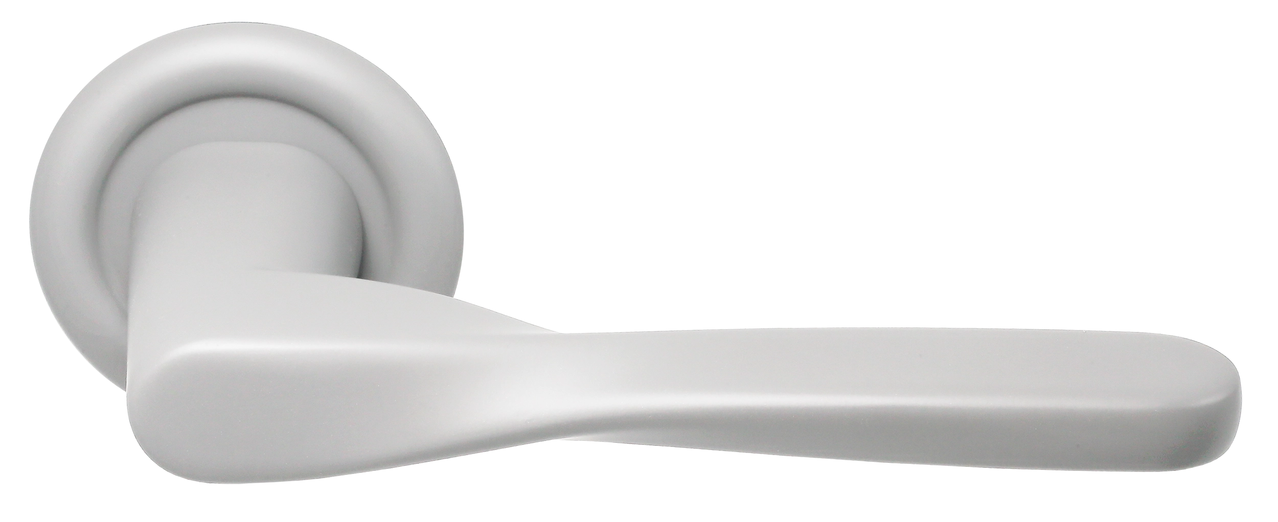 Ручка дверная THE OLYMPICS R7 SSW на круглой розетке, цвет Стокгольмский снегопад/Stockholm Snowfall фото купить Астана