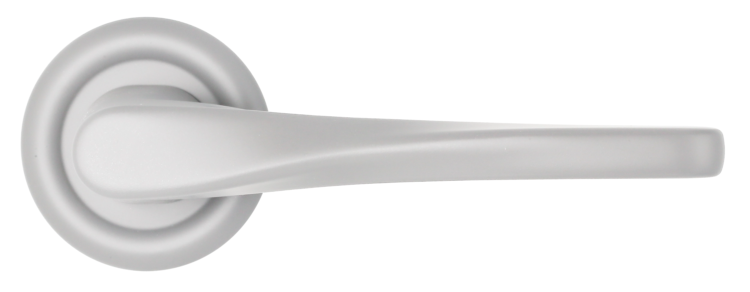 Ручка дверная THE OLYMPICS R7 SSW на круглой розетке, цвет Стокгольмский снегопад/Stockholm Snowfall фото купить в Астане