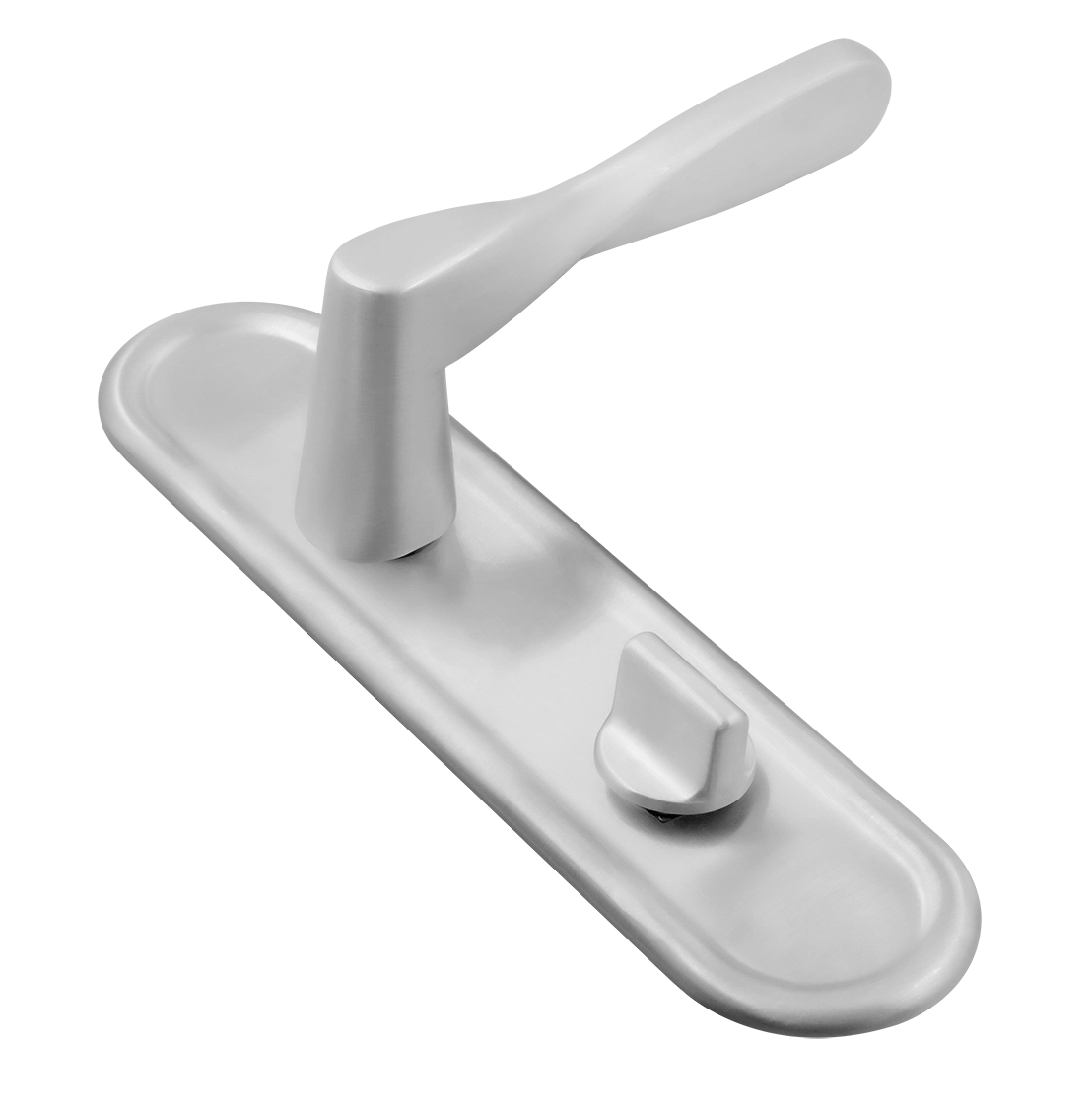 Ручка дверная THE OLYMPICS PLR SSW на планке, цвет Стокгольмский снегопад/Stockholm Snowfall фото купить Астана