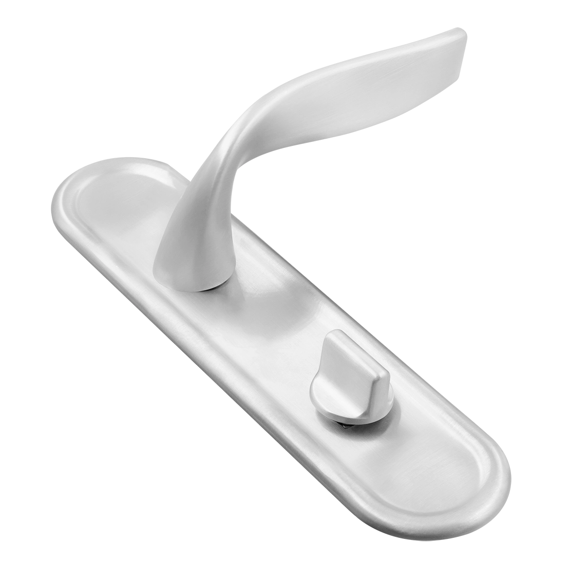 Ручка дверная SKYSCRAPER PLR SSW на планке, цвет Стокгольмский снегопад/Stockholm Snowfall фото купить Астана