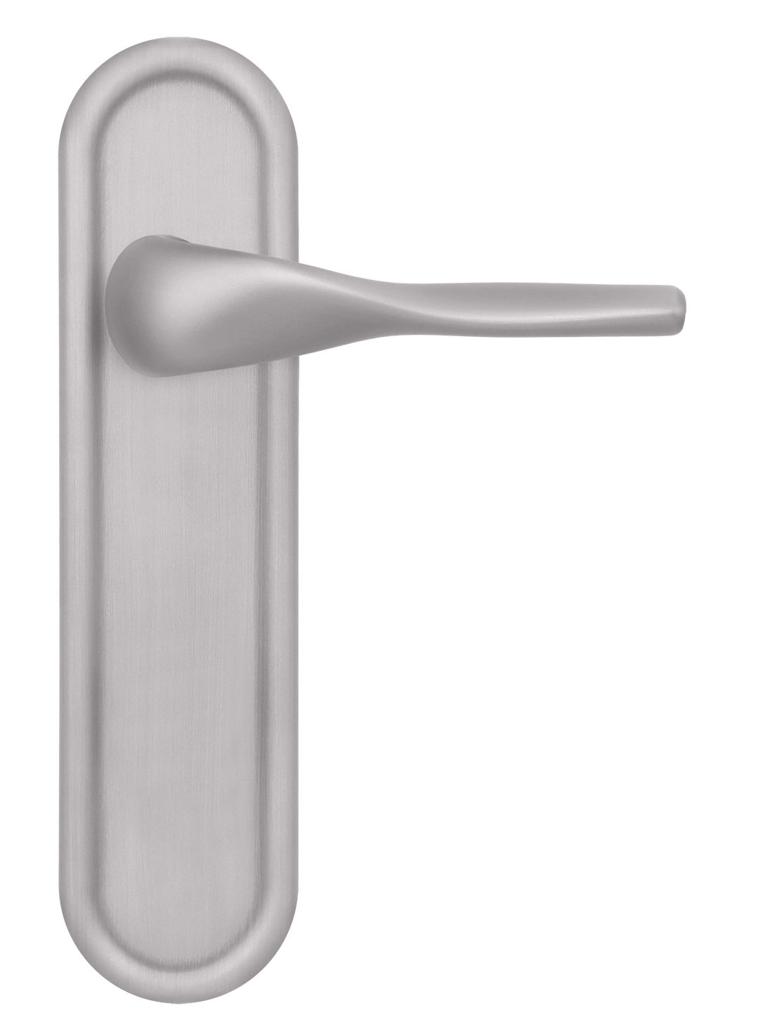 Ручка дверная LVB PLR SSW на планке, цвет Стокгольмский снегопад/Stockholm Snowfall фото купить в Астане