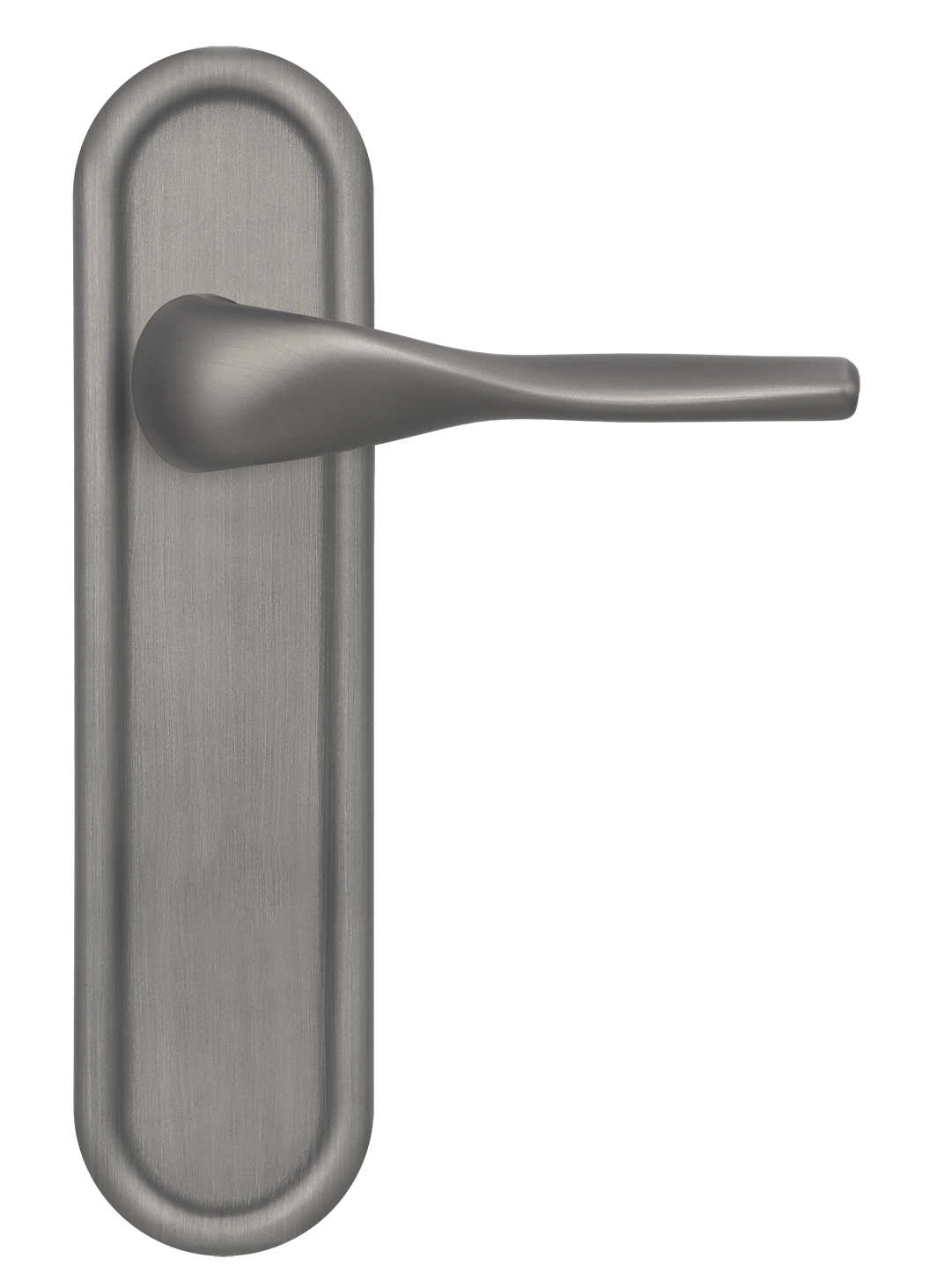 Ручка дверная LVB PLR WF на планке, цвет Зимняя стужа/Winter Frost фото купить в Астане