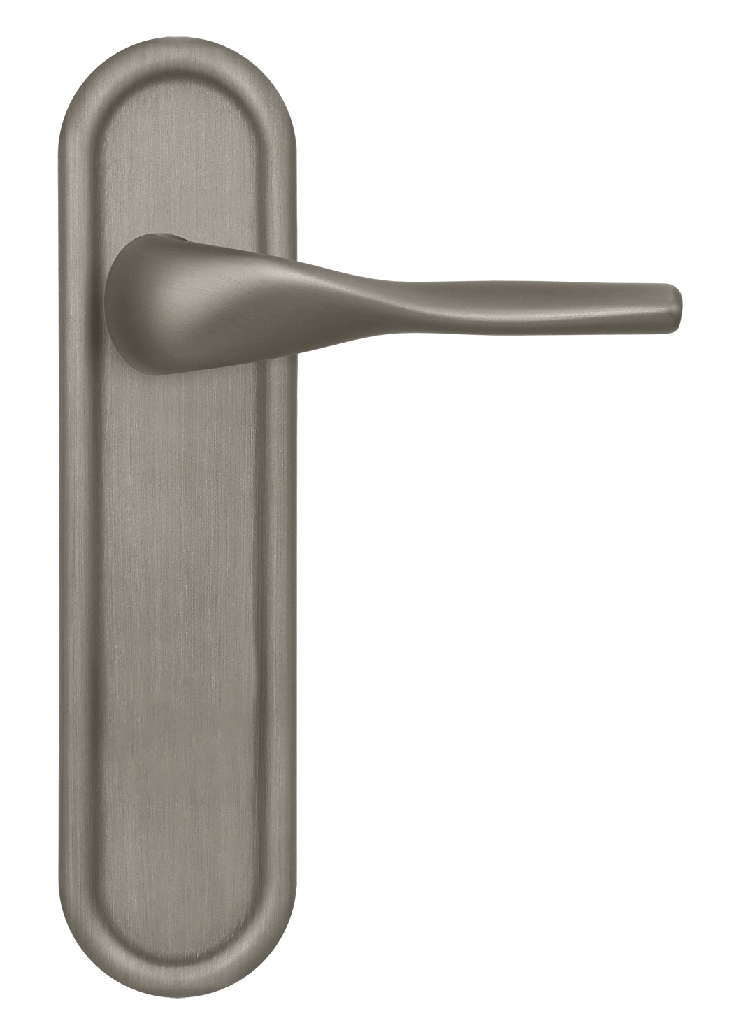 Ручка дверная LVB PLR SMI на планке, цвет Весенняя дымка/Spring Mist фото купить в Астане