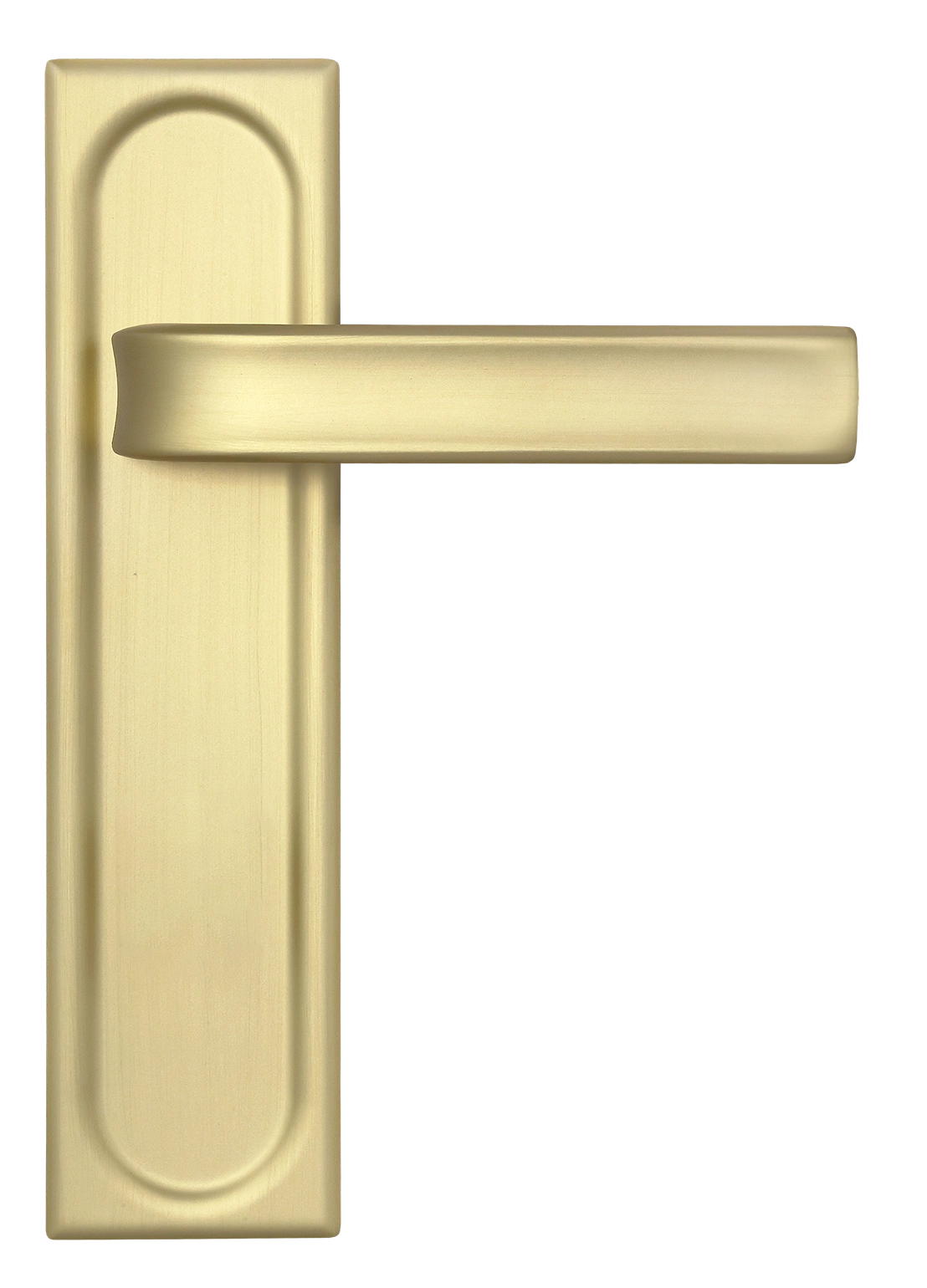 Ручка дверная THE BUS STATION PLS AH на планке, цвет Осенний мёд/Autumn Honey фото купить в Астане