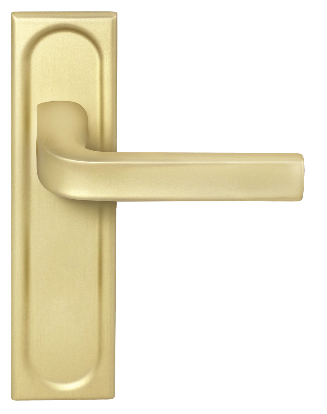 Ручка дверная THE BUS STATION PLS AH на планке, цвет Осенний мёд/Autumn Honey фото фурнитура Астана