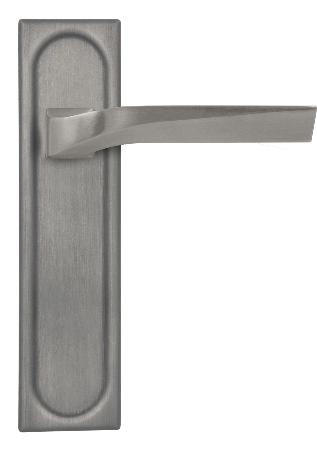 Ручка дверная WD CONCERT HALL PLS WF на планке, цвет Зимняя стужа/Winter Frost фото купить в Астане