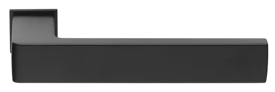 Ручка дверная HORIZONT-SM NERO раздельная без розетки, цвет черный, ЦАМ фото купить Астана