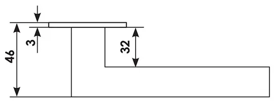 STONE S1 OBR, ручка дверная, цвет -  кофе фото фурнитура Астана